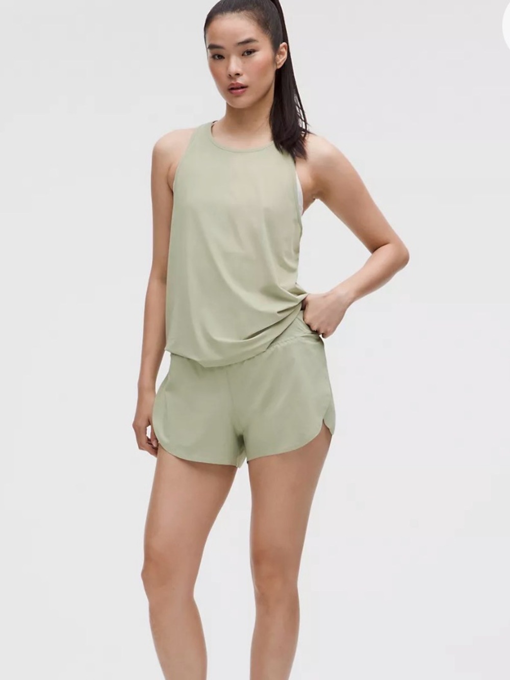 lululemon athletica Fast and Free High-Rise Classic-Fit Split Short